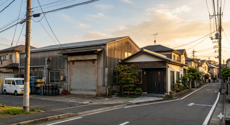 事業承継における自社ビル・工場の不動産評価イメージ